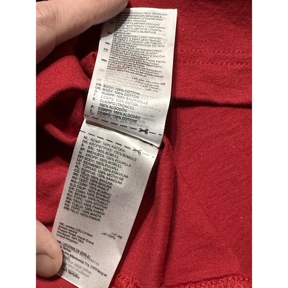 Nebraska Huskers Memorial Stadium Adidas NU Short Sleeve Shirt Mens Small NWT - Picture 9 of 11